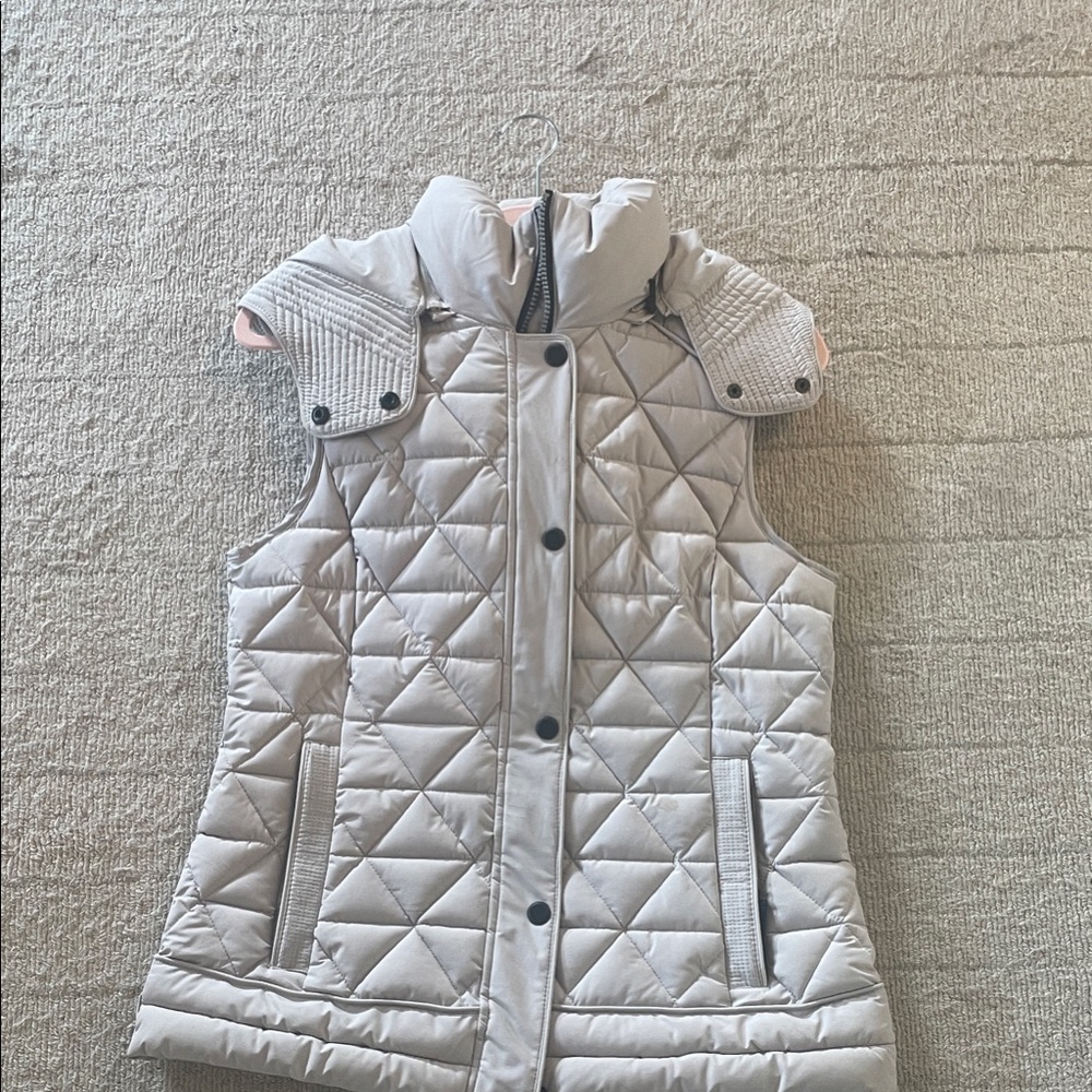 Marc New York Quilted Cream Vest